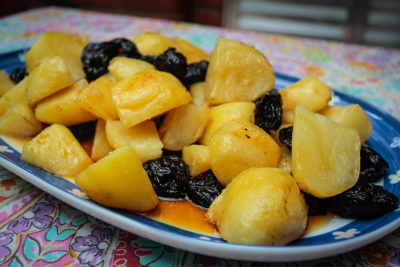 batatas assadas